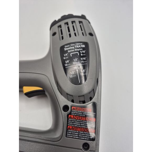 Stanley Electric Staple Gun or Brad Gun Model TRE550 Uses TRA700 Tested - Picture 4 of 7